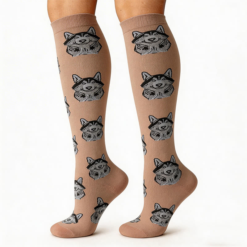 Chaussettes de compression Alien Dog Cat (5 paires) - image 6