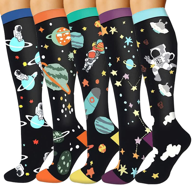 Chaussettes de compression pour astronautes (5 paires) - image 1