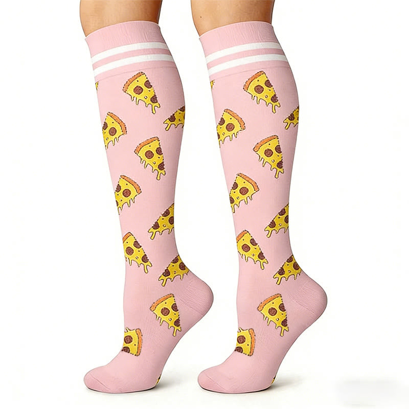 Chaussettes de compression Hamburger Frites (6 paires) - image 6