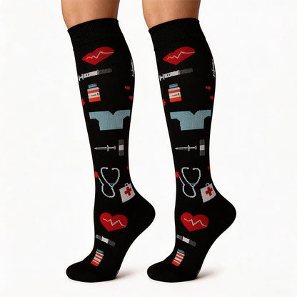 Chaussettes de compression pour fournitures médicales (4 paires) - image 3