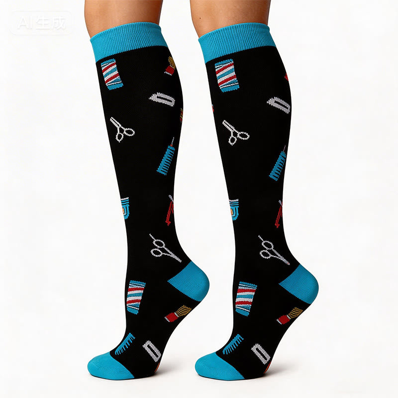 Chaussettes de compression pour fournitures médicales (4 paires) - image 4