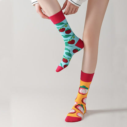Chaussettes courtes à motif litchi - image 1