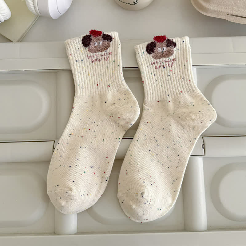 Chaussettes Cozy Bunny Quarter (5 paires) - image 7