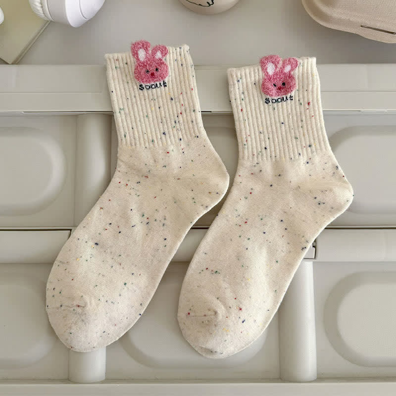 Chaussettes Cozy Bunny Quarter (5 paires) - image 6