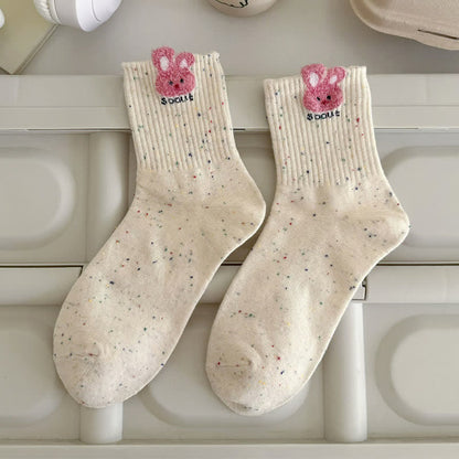 Chaussettes Cozy Bunny Quarter (5 paires) - image 6