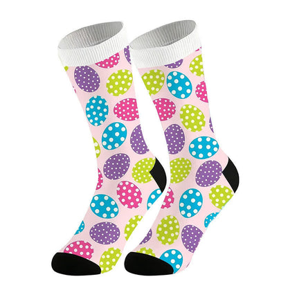 Chaussettes ovales à pois (2 paires) - Rose - UE36-44 (US3-10) - image 6