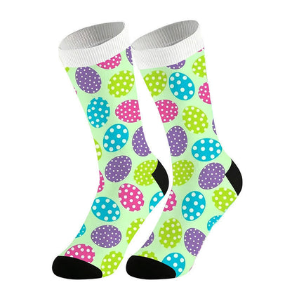 Chaussettes ovales à pois (2 paires) - Vert - UE36-44 (US3-10) - image 4