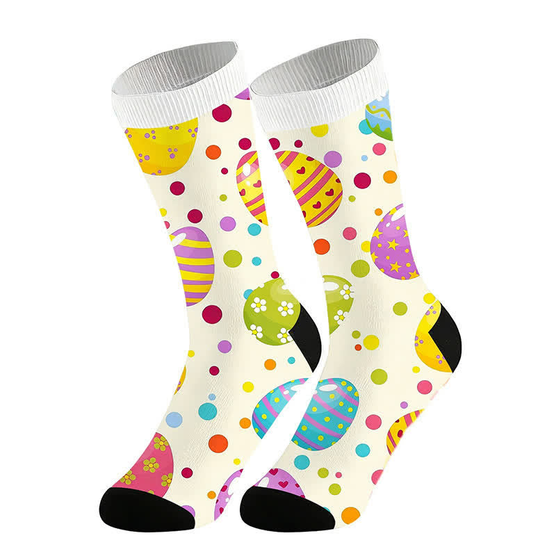 Chaussettes pastel œuf de Pâques - Beige - UE36-44 (US3-10) - image 6
