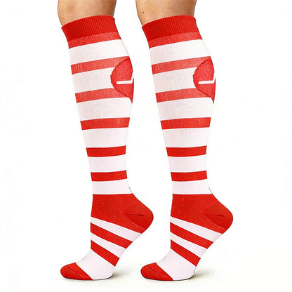 Chaussettes de compression à imprimé médical (5 paires) - image 2
