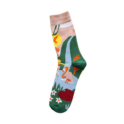 Chaussettes à motifs de dessins animés (4 paires) - image 5