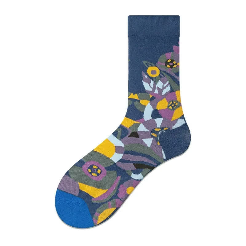 Chaussettes imprimées élégantes (3 paires) - image 8