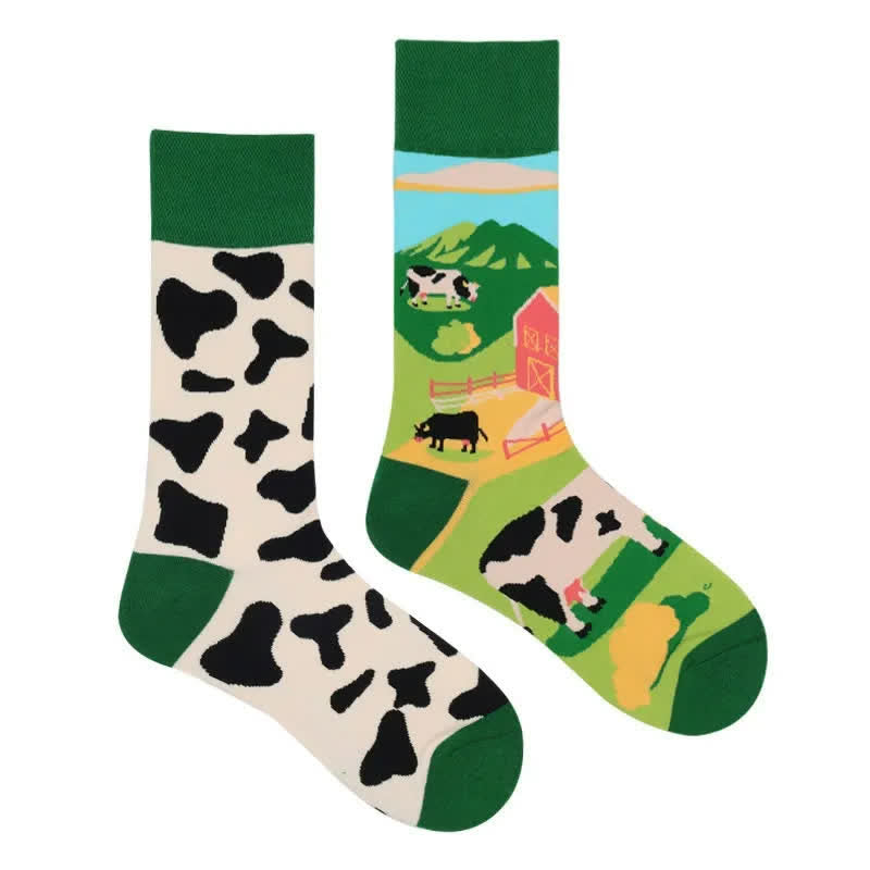 Chaussettes de ferme à vaches - image 1