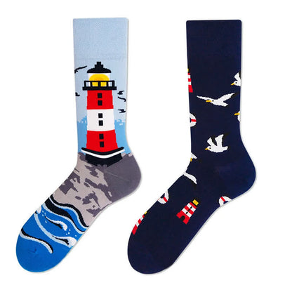Chaussettes Seagull Lighthouse Quarter - image 1