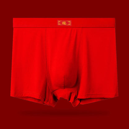 Boxers rouges souples et élastiques - Rouge-A - 8XL - image 2