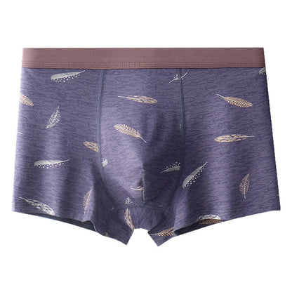 Boxers en coton et plumes - Violet - 9XL - image 4
