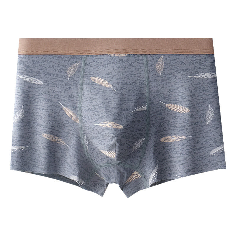 Boxers en coton et plumes - Bleu clair - 9XL - image 5