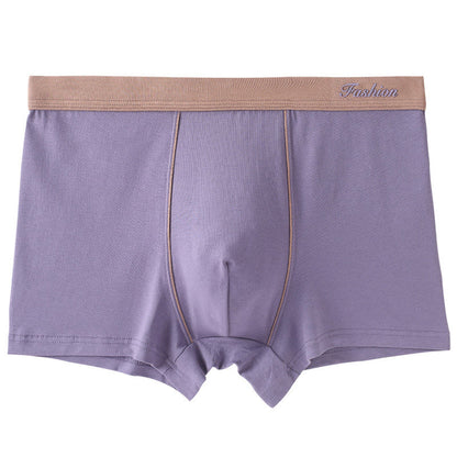 Boxers de couleur unie - Violet - 6XL - image 7