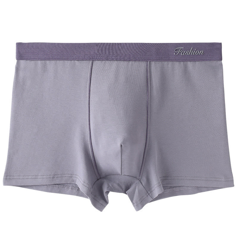 Boxers de couleur unie - Gris - 6XL - image 3