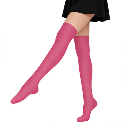 Chaussettes de compression montantes Fuchsia, bleu marine et noires (3 paires) - image 5