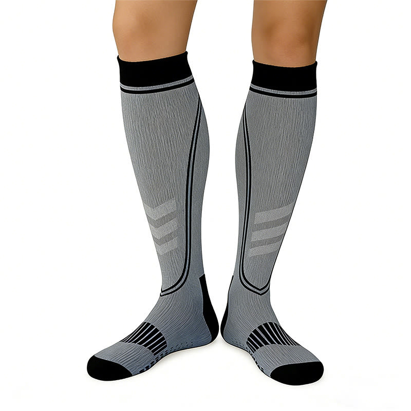 Chaussettes de compression de soutien pour le sport (5 paires) - image 2