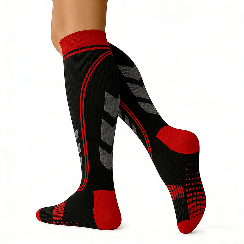 Chaussettes de compression de soutien pour le sport (5 paires) - image 5