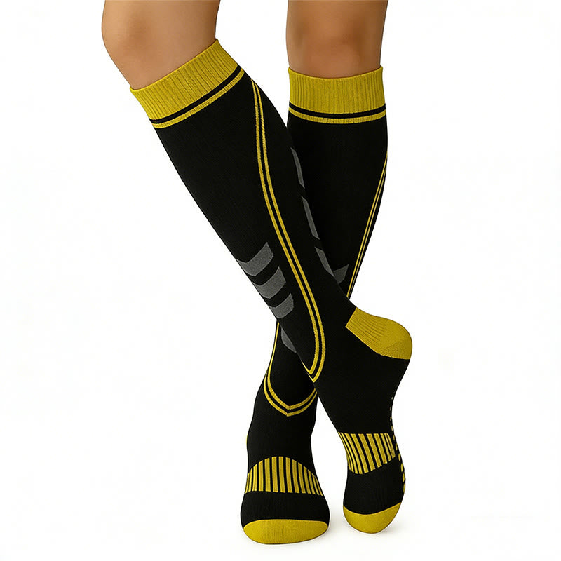 Chaussettes de compression de soutien pour le sport (5 paires) - image 4
