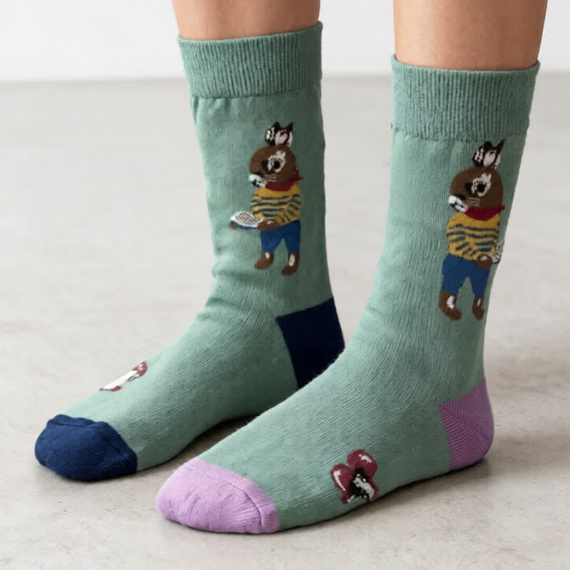 Chaussettes de Pâques Lapin (3 paires) - image 2