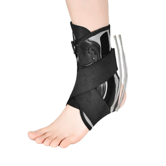 Support de pied à ressort, orthèse de cheville de protection - Noir - M - image 0