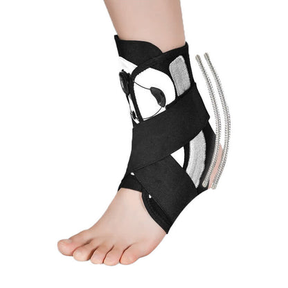 Support de pied à ressort, orthèse de cheville de protection - Gris - M - image 1