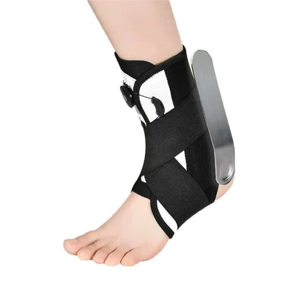 Attelle de cheville avec support de pied réglable en aluminium - Blanc - M - image 1