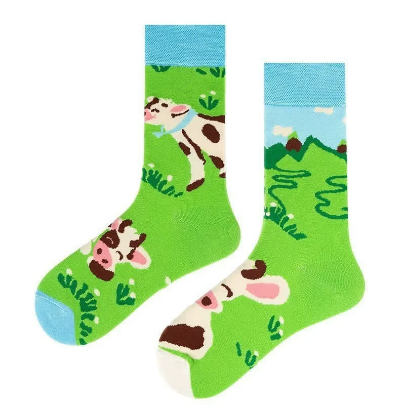 Chaussettes basses pour vaches des prairies - image 1