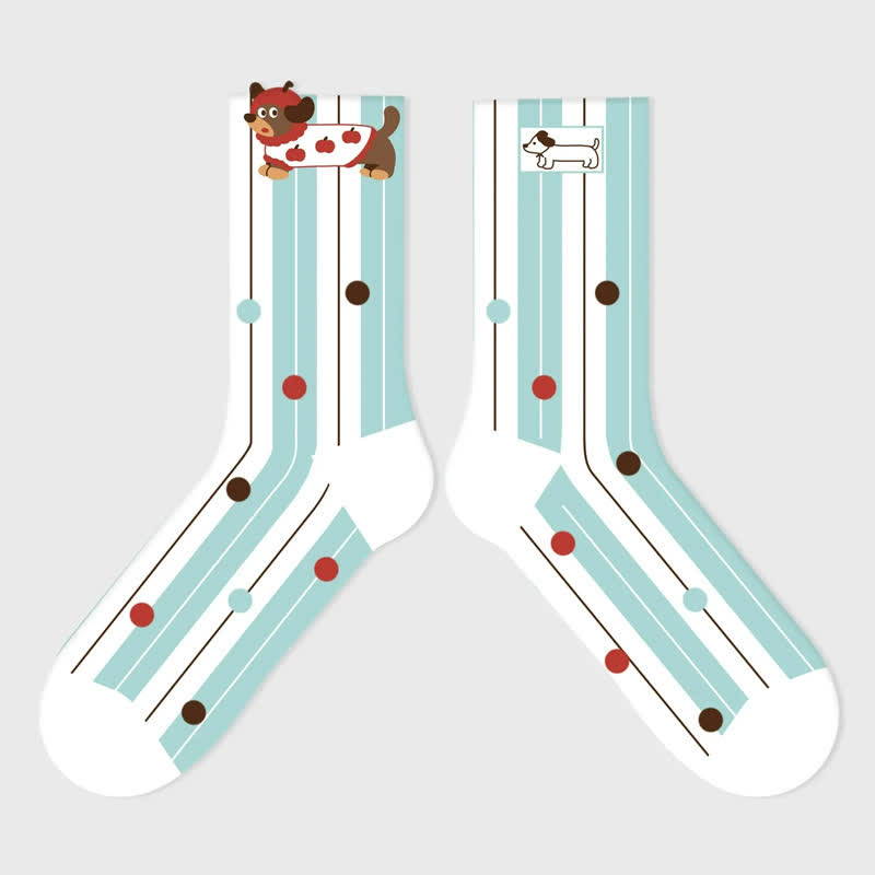Chaussettes courtes mignonnes à motif panda (3 paires) - image 4