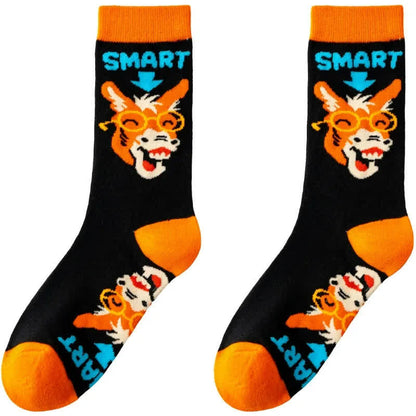 Chaussettes courtes à motifs animaux amusants (3 paires) - image 2