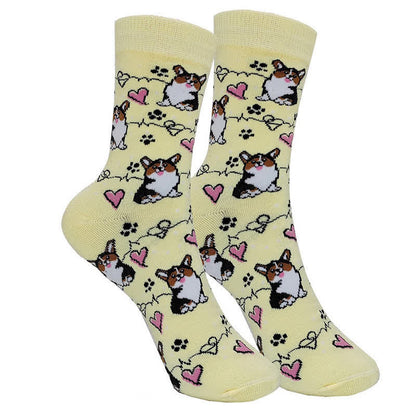 Chaussettes mignonnes et colorées pour chiens (4 paires) - image 2