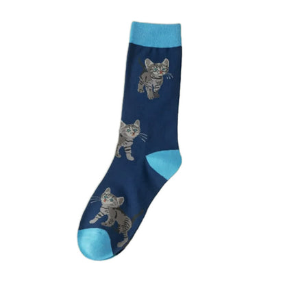 Chaussettes courtes à motif chat mignon (5 paires) - image 6