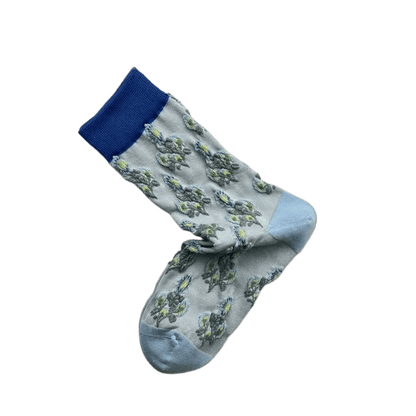 Chaussettes à motif zèbre et fleurs en treillis (3 paires) - image 3