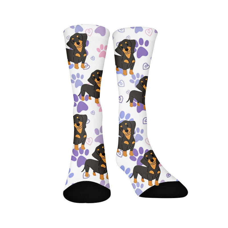Chaussettes personnalisées avec des têtes d'animaux - image 1