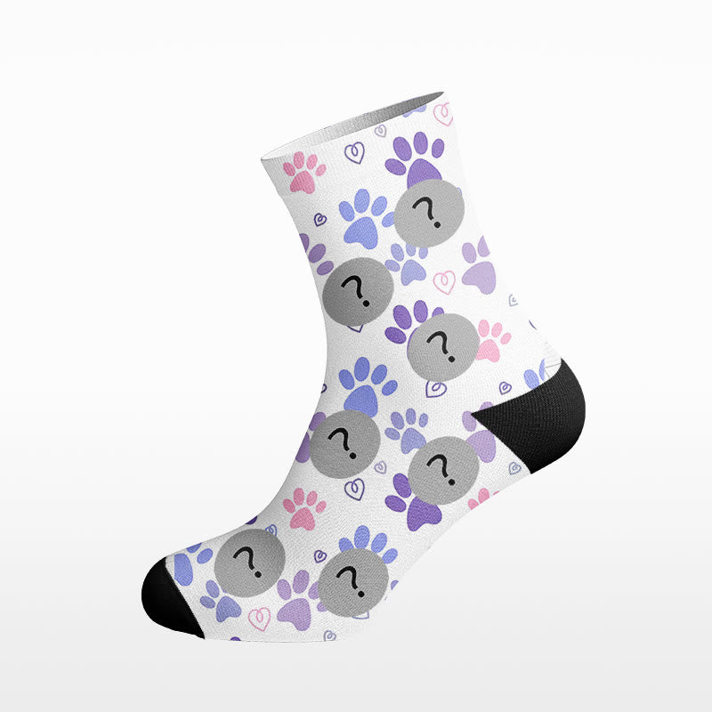 Chaussettes personnalisées avec des têtes d'animaux - image 3