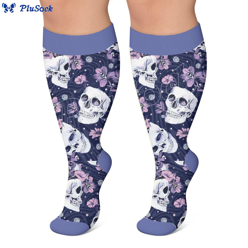 Chaussettes de compression Skull Series grandes tailles - image 4