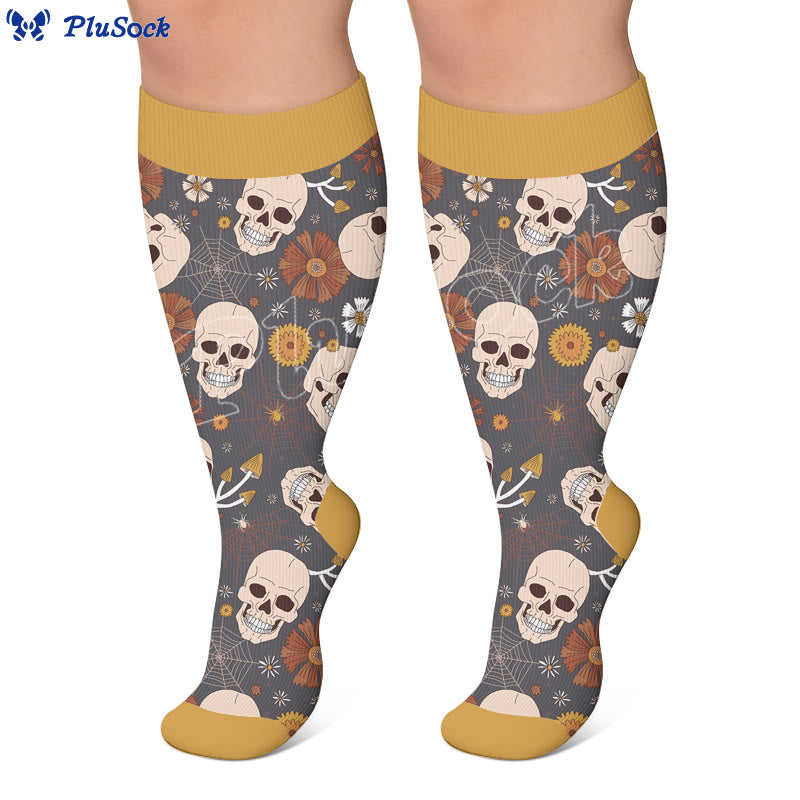 Chaussettes de compression Skull Series grandes tailles - image 5