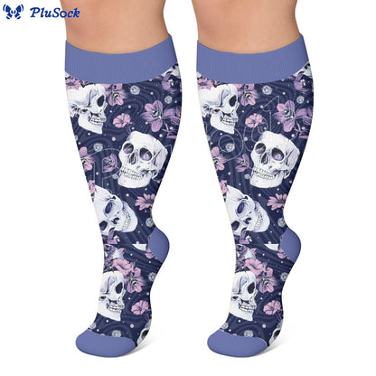 Chaussettes de compression Skull Series grandes tailles - image 7