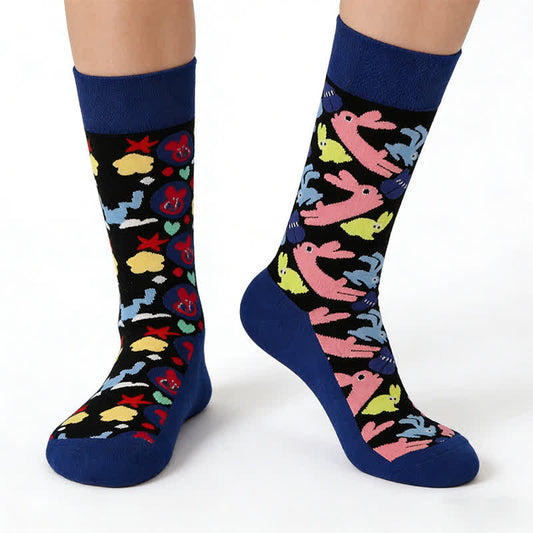 Chaussettes courtes mignonnes lapin - image 0