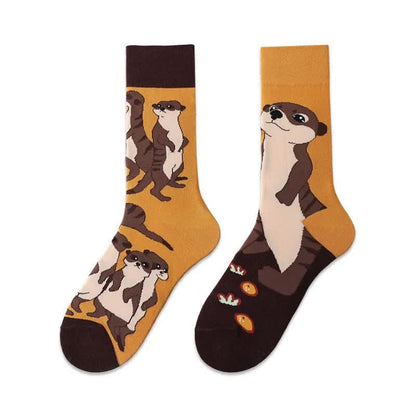 Chaussettes Mongoose Cartoon Quarter - image 1