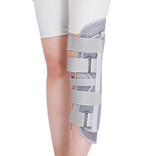 Genouillère respirante pour jambe longue - Gris - XL - image 0