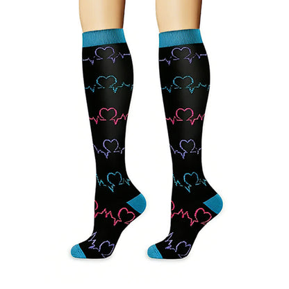 Chaussettes de compression à motifs variés Healthcare Icon (6 paires) - image 4