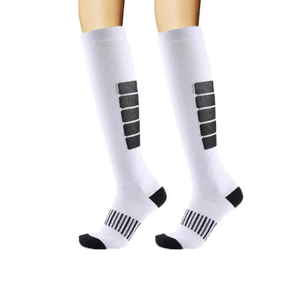 Chaussettes de compression Bold Block Sport (6 paires) - Blanc - L/XL - image 7