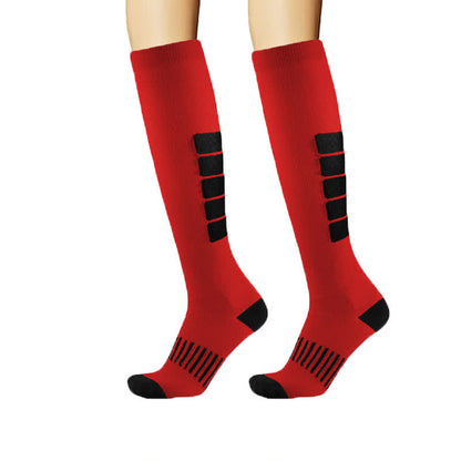 Chaussettes de compression Bold Block Sport (6 paires) - Rouge - L/XL - image 11