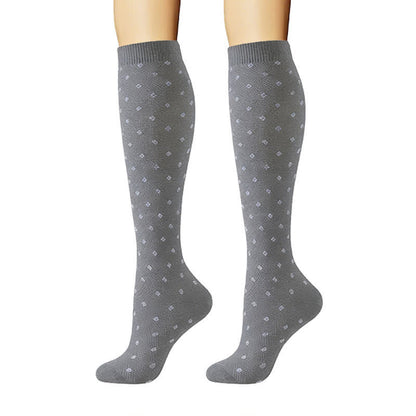 Chaussettes de compression minimalistes et unies (6 paires) - image 1