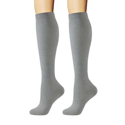 Chaussettes de compression minimalistes et unies (6 paires) - image 5
