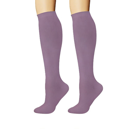 Chaussettes de compression douces et propres, de couleur unie (6 paires) - image 4